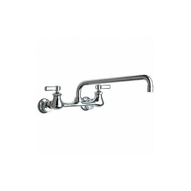 Chicago Faucet 540-LDL12ABCP Wall Mounted Pot Filler - Silver