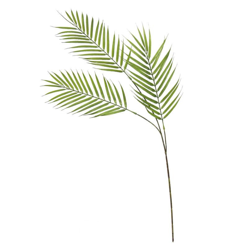 Set of 6 Artificial Palm Leaf Stem Plant Greenery Foliage Spray Branch 33in - 33" L x 12" W x 0.5" DP