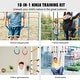 preview thumbnail 17 of 28, VEVOR Ninja Warrior Obstacle Course for Kids,Outdoor Playset Equipment,Backyard Toys Training Equipment Set with 12 Obstacles