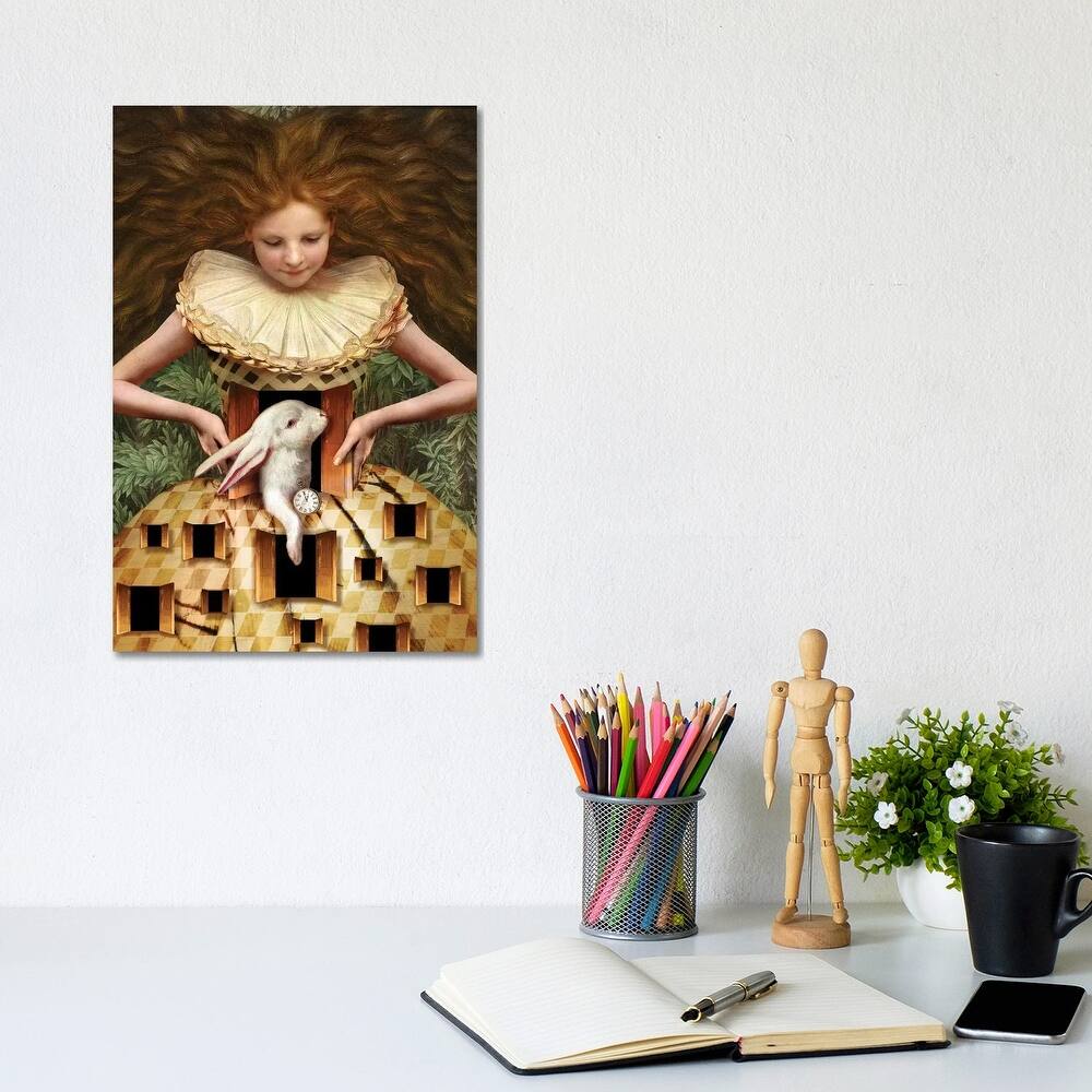 iCanvas "Hello Alice" by Catrin Welz-Stein Canvas Print