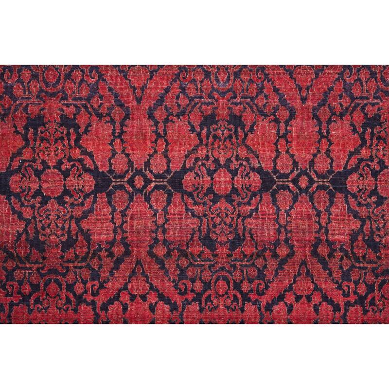 Welch Oriental Pink/Blue Area Rug