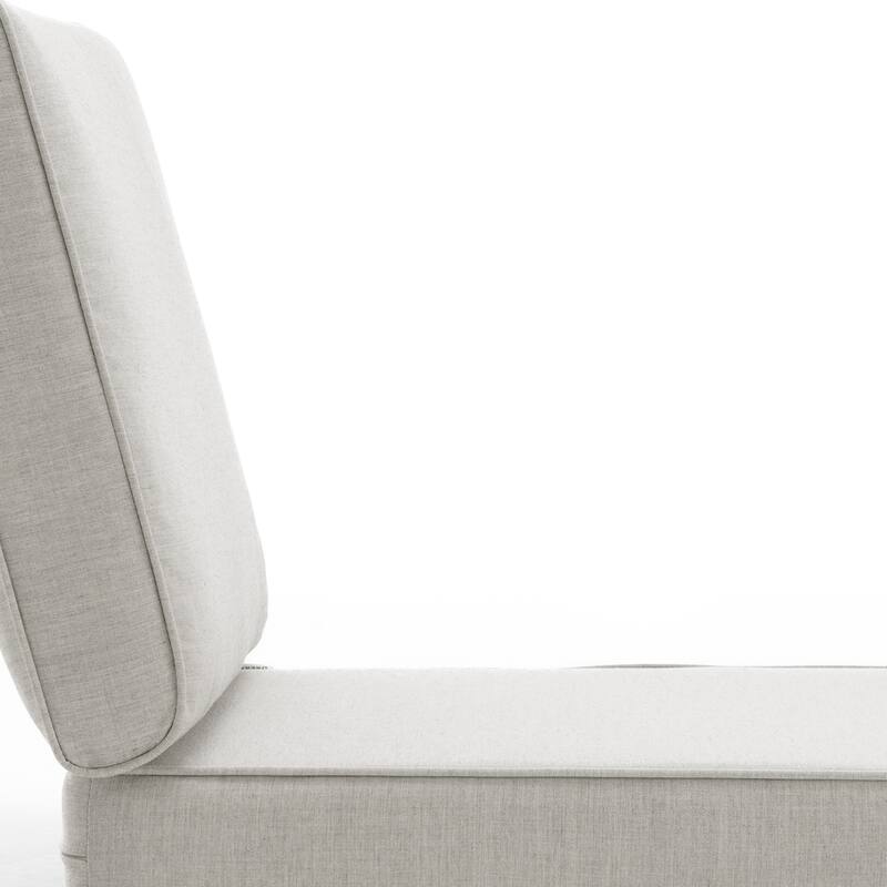 Outdoor 4.7" Thick Sunbrella Cushion Set with Back and Seat Cushions