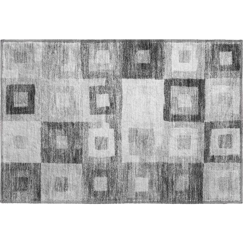 Premium Washable Super Soft Blocky Contemporary Mayfield Rug