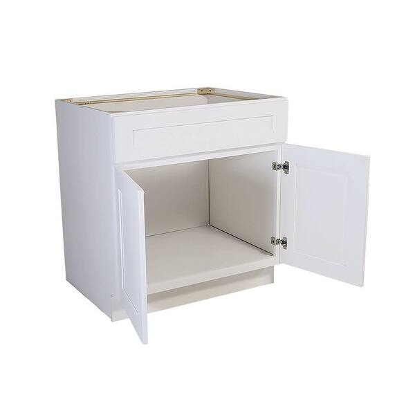Design House 561506 Brookings 42 Wide X 34 1 2 High Double Door Base White Overstock 17607512