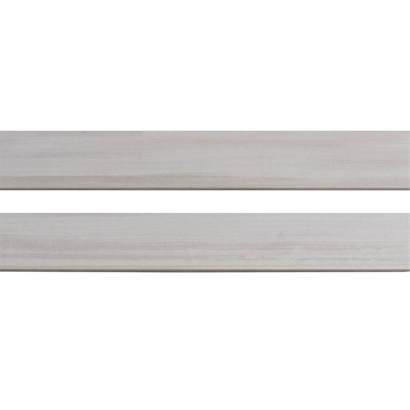 Ackland AKNPTGLA3.5X24M-BN Glacis 24" x 4" Matte Porcelain Thin-Set