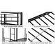 preview thumbnail 17 of 16, Modern Twin Over Twin Convertible Bunk Bed with Safety Guardrails and 2 Ladders