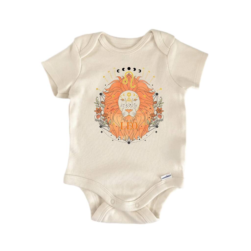 Leo Zodiac - Baby Boy Girl Clothes Infant Bodysuit Funny Cute Newborn