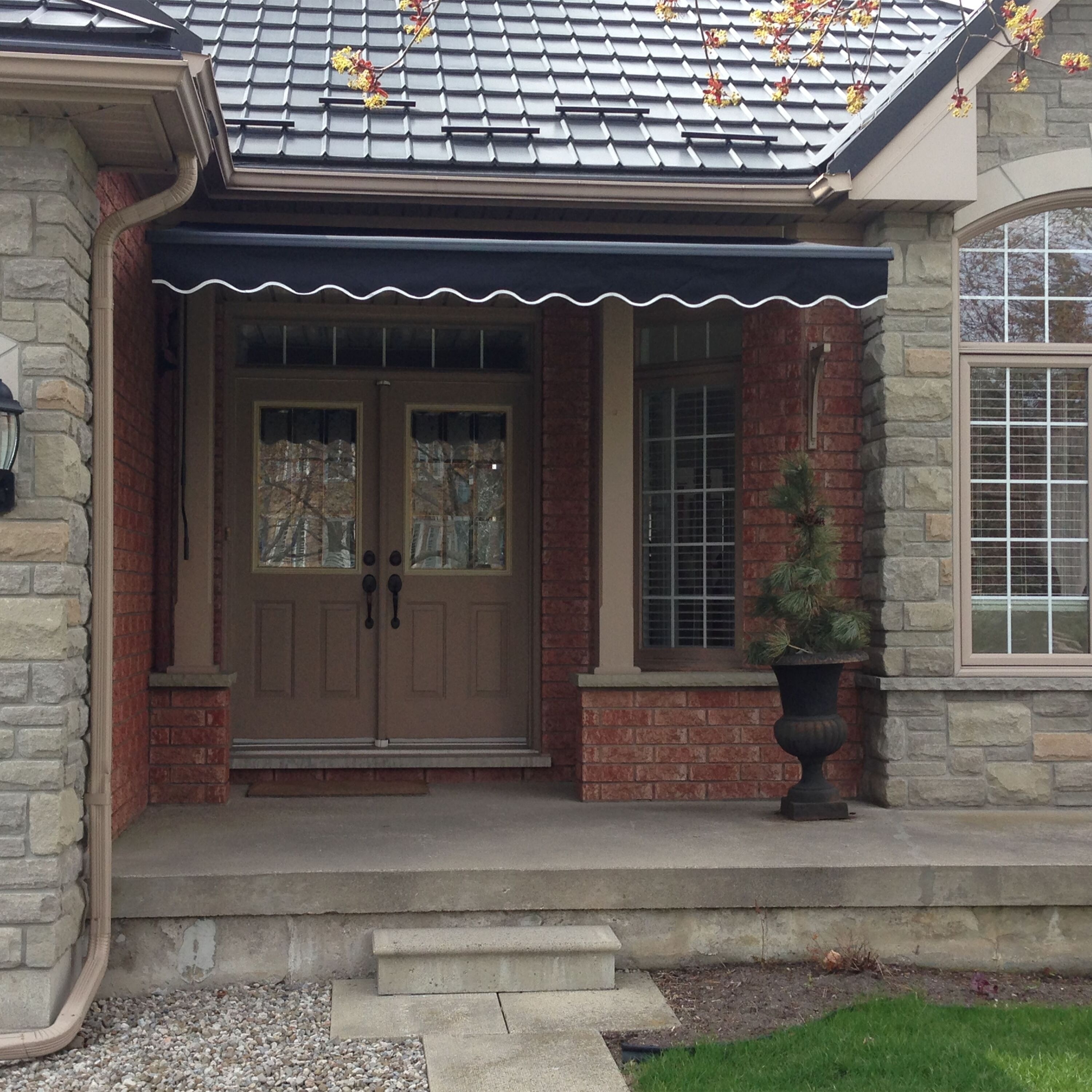ALEKO Retractable Awning Fabric Replacement - Thumbnail 4