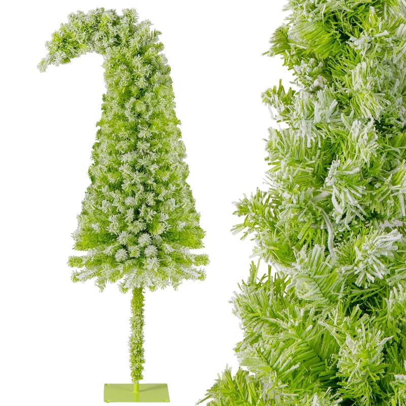 Costway 5/6/7 FT Bendable Christmas Tree with Bendable Top, 290 Branch - See Details