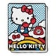 preview thumbnail 21 of 23, Sanrio Hello Kitty Silk Touch Sherpa Throw Blanket 40" x 50" - On the Phone