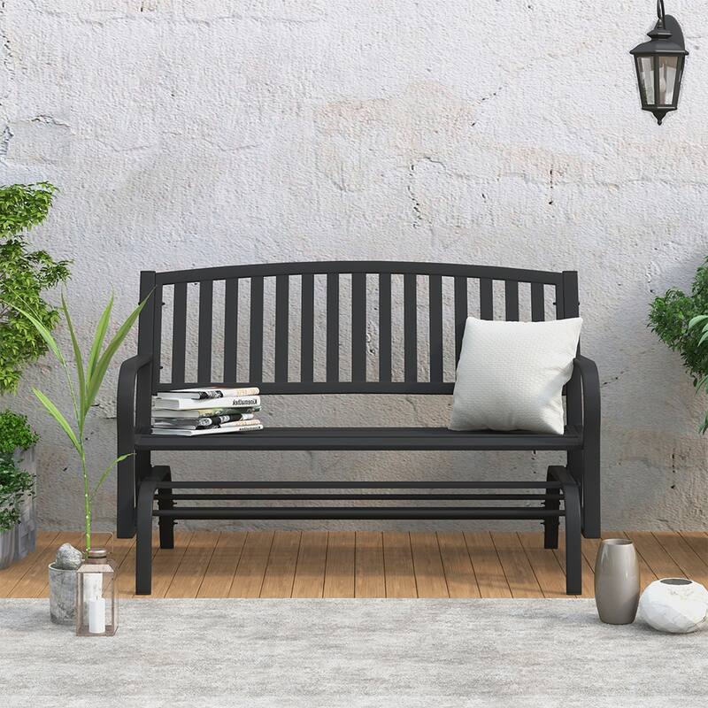 Maypex Double Seaters Steel Glider Bench