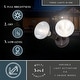 preview thumbnail 2 of 12, 2 Light Outdoor Security Flood Light with Adjustable Heads - Switch Controlled
