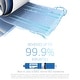 preview thumbnail 5 of 8, iSpring 3-Year Replacement Filter Set for 75GPD 5-Stage Reverse Osmosis Water Filter - White - 10x2.5