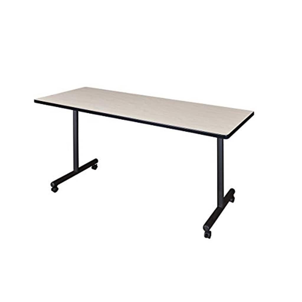 72" x 24" Mobile Training Table- Maple