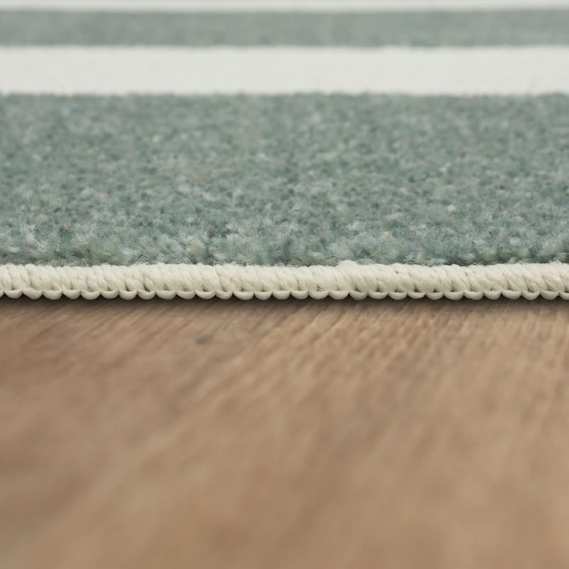 Mohawk Home Alliance Geometric Color Block Area Rug On Sale Bed