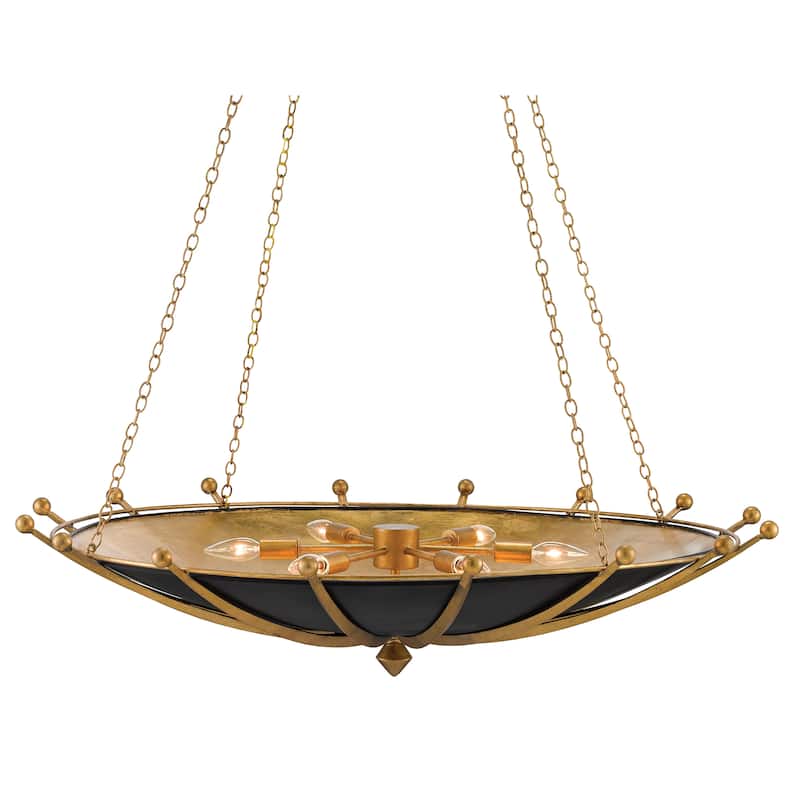 Currey & Company Fontaine Chandelier - 11.25"h x 40.5"dia