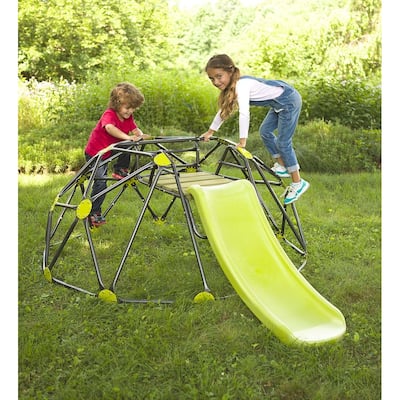 HearthSong Climbing Dome with Slide