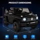 preview thumbnail 10 of 13, Kids Ride On Car Licensed Mercedes-Benz Electric Car LED Lights Music