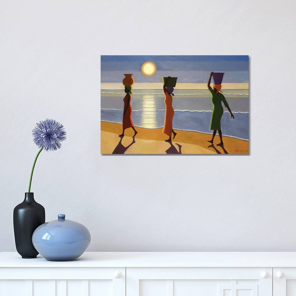 iCanvas "By The Beach" by Tilly Willis Canvas Print