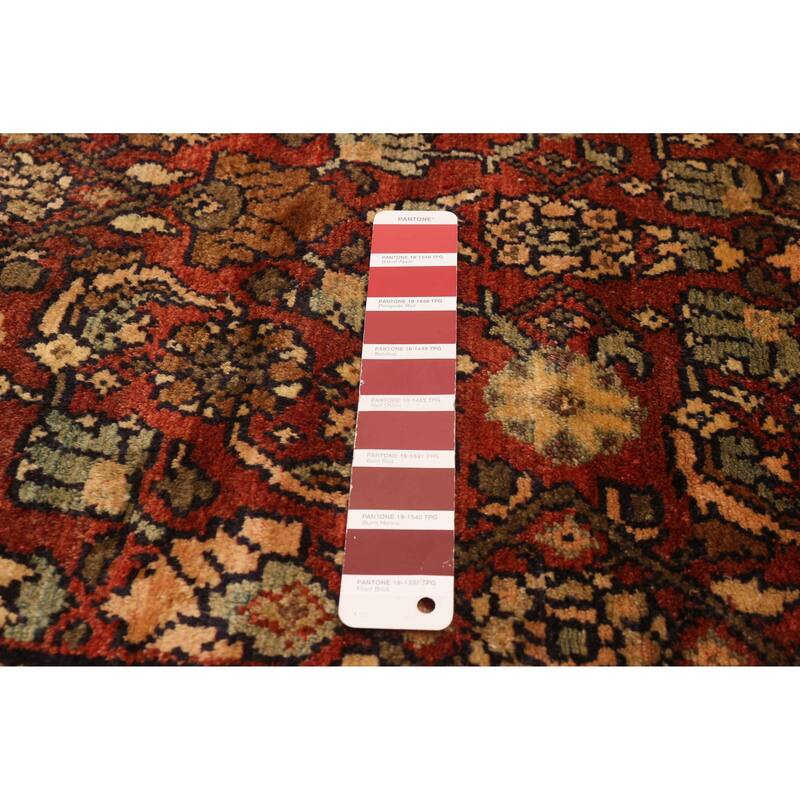 ECARPETGALLERY Hand-knotted Andelz Red Wool Rug - 5'1 x 8'8