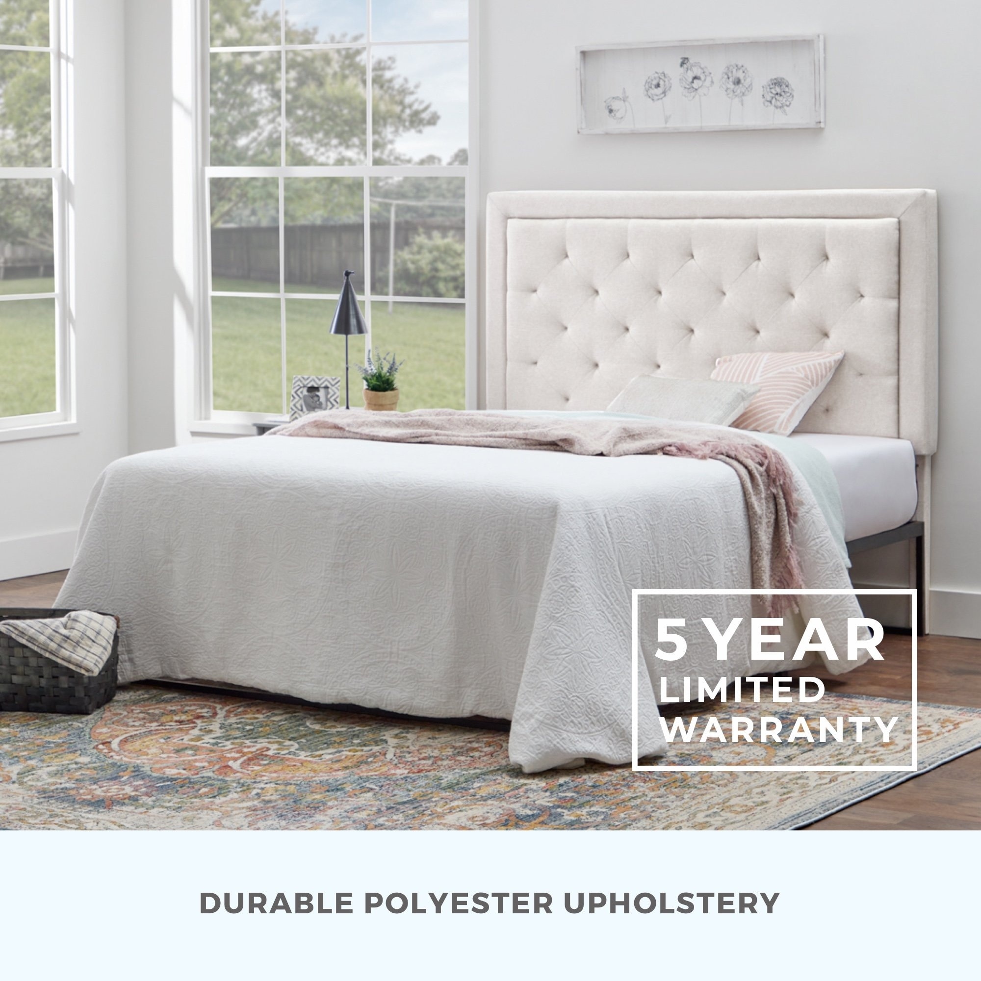 Diamond headboard full 2025