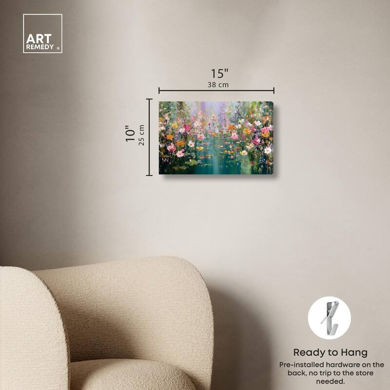 Picturesque Colors Canvas by Art Remedy, Gallery Wrapped