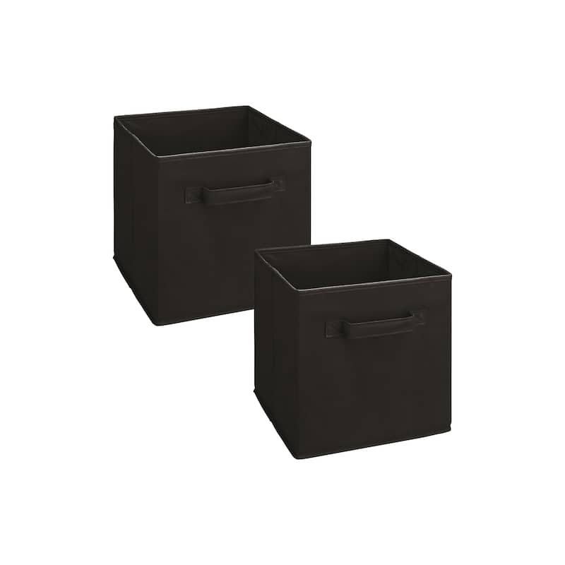 ClosetMaid Cubeical Fabric Drawer - 2 Pack - Black