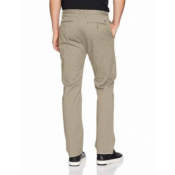 Shop Calvin Klein Gray Mens Size 29x30 Khakis Slim Fit Stretch