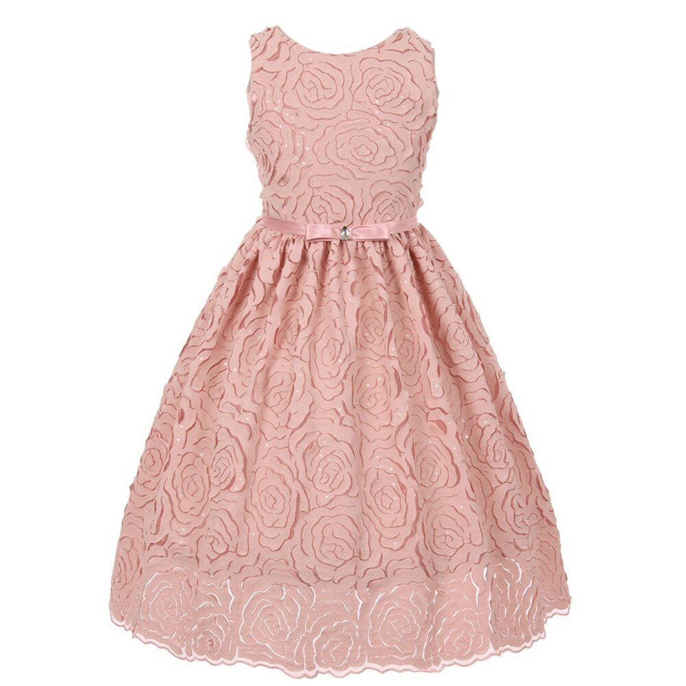 pink floral occasion dress