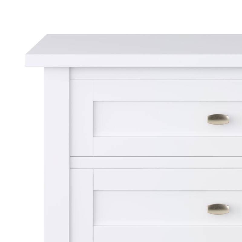 WYNDENHALL Norfolk 24 inch Wide Transitional Bedside Nightstand Table - 24 Inches wide