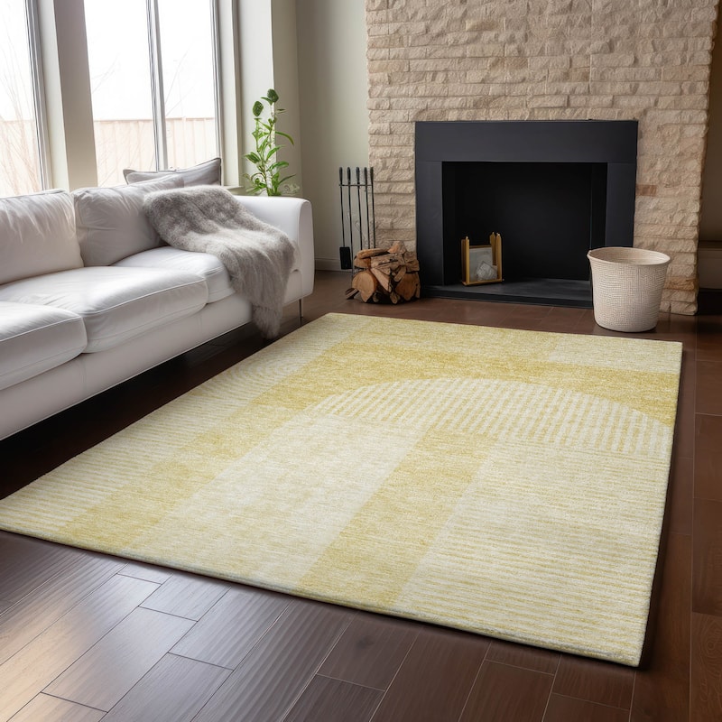 Premium Washable Super Soft Modern Deco Mayfield Rug