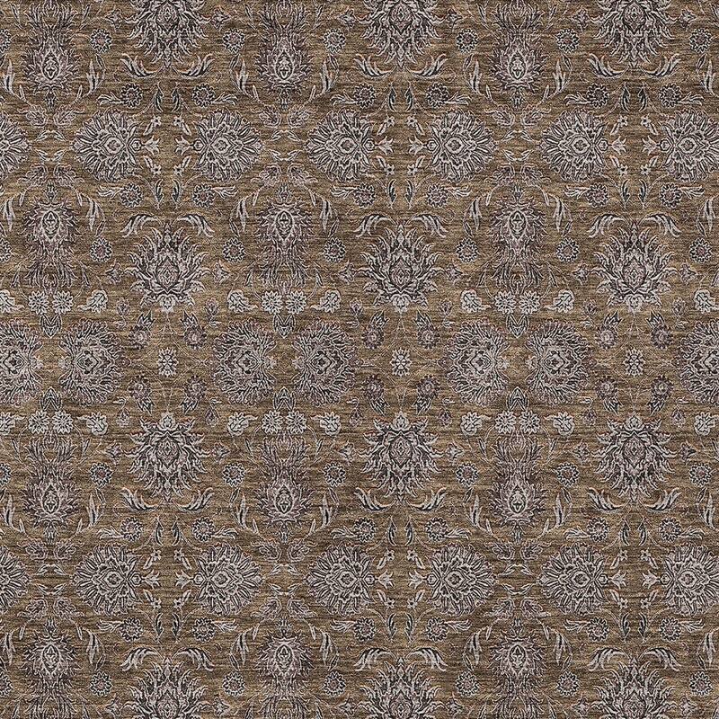 HomeRoots Floral Transitional Rectangle Outdoor Rug