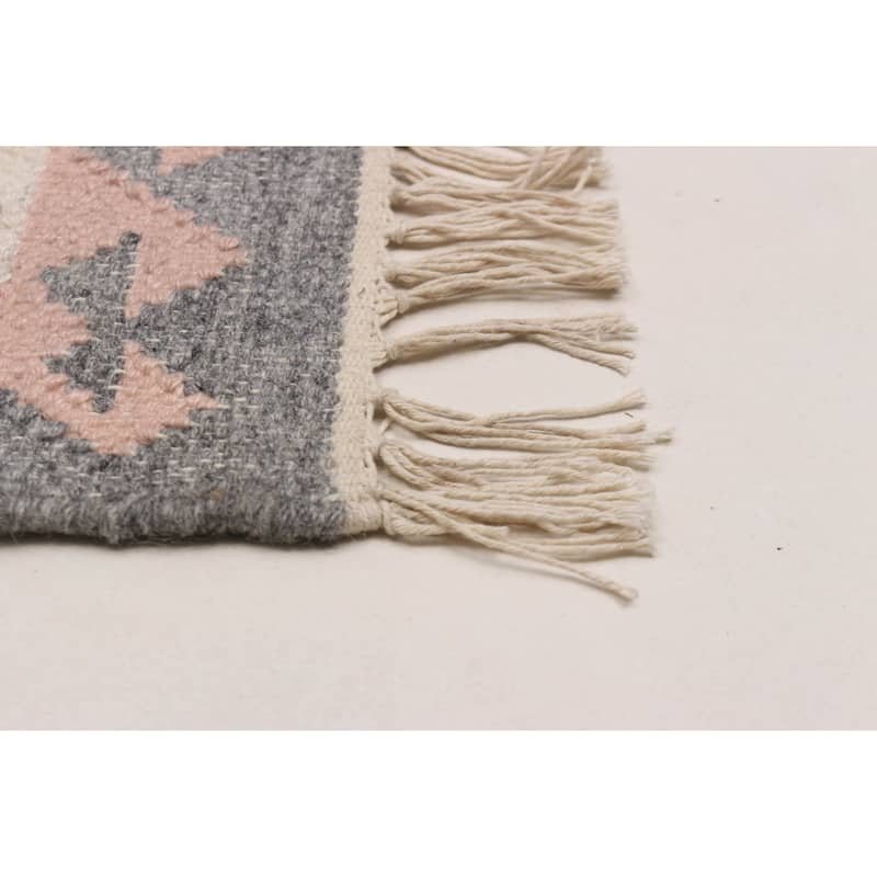 Ankara Pink Kilim 5'3" x 7'11" - 5'3 x 7'11