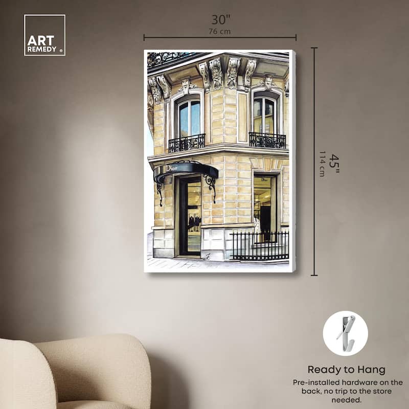 Doll Memories - Glamorous Drama Canvas by Art Remedy, Gallery Wrapped