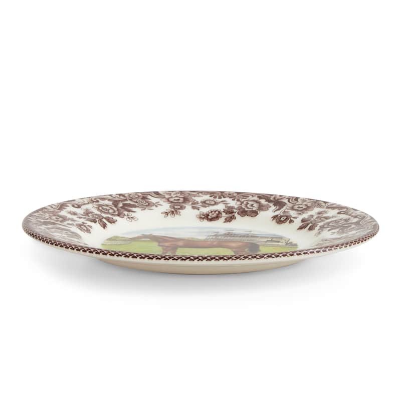 Spode Woodland Salad Plate, Horse 8 Inch - 8x8