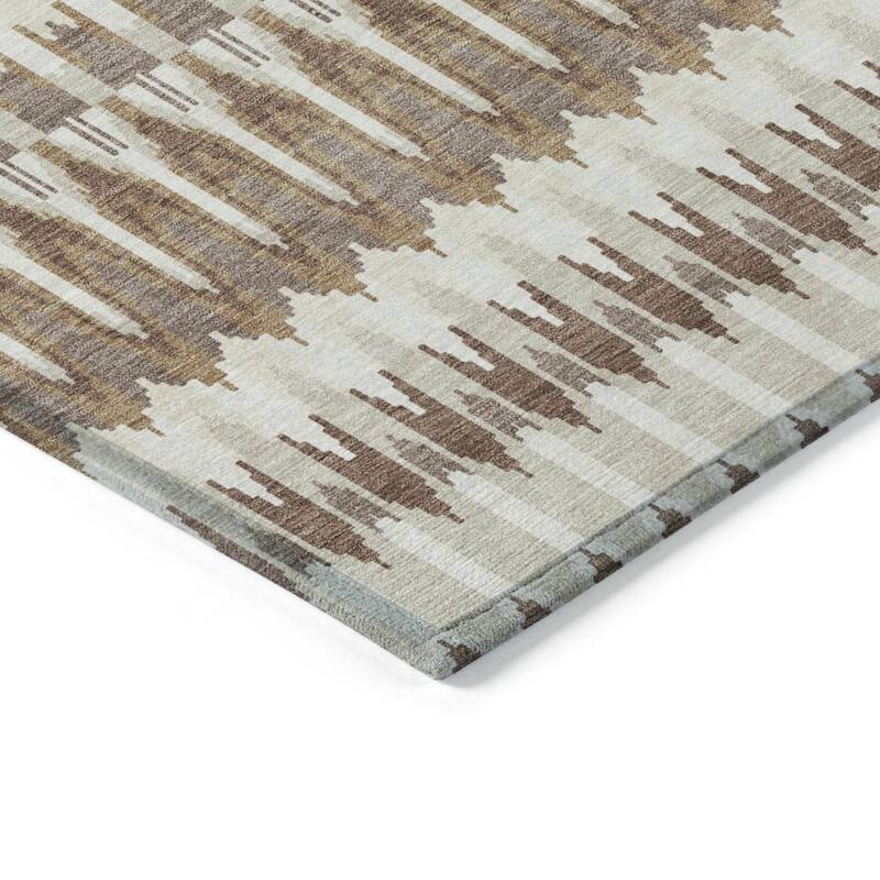 HomeRoots Southwestern Transitional Rectangle Outdoor Rug