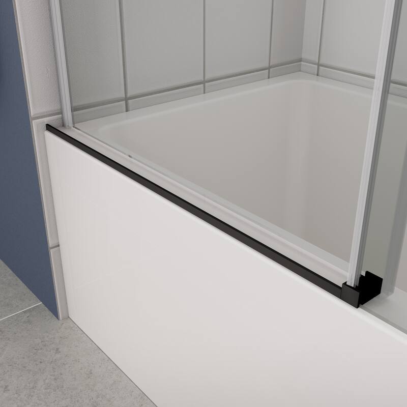 Bathtub shower door, sliding door, with 5/16" tempered glass