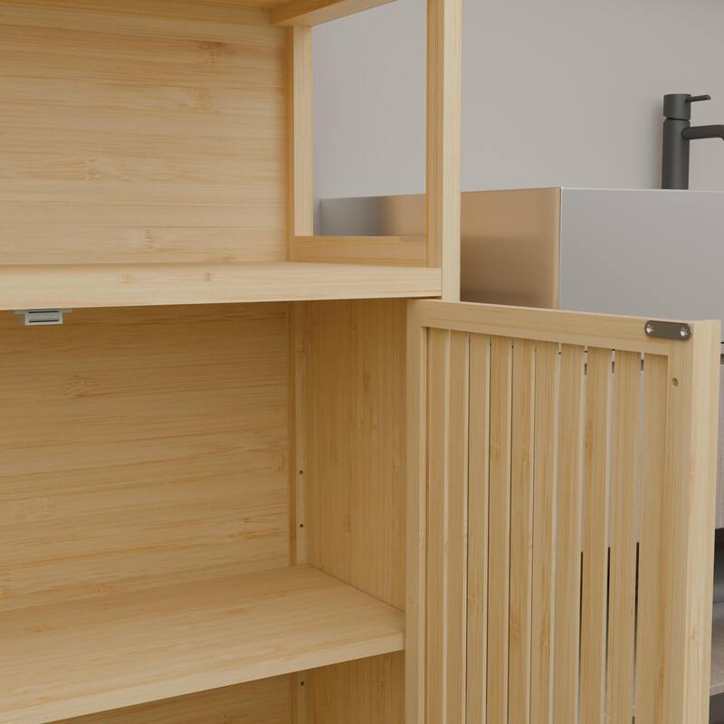 38-Inch Tall Double-Door High-Capacity Multi-Scene Use Storage Rack