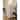 71"H Glass Shade Torchiere Floor Lamp