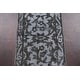 preview thumbnail 4 of 17, Floral Distressed Tabriz Persian Runner Rug Wool Hand-knotted Carpet - 2'5" x 12'7"