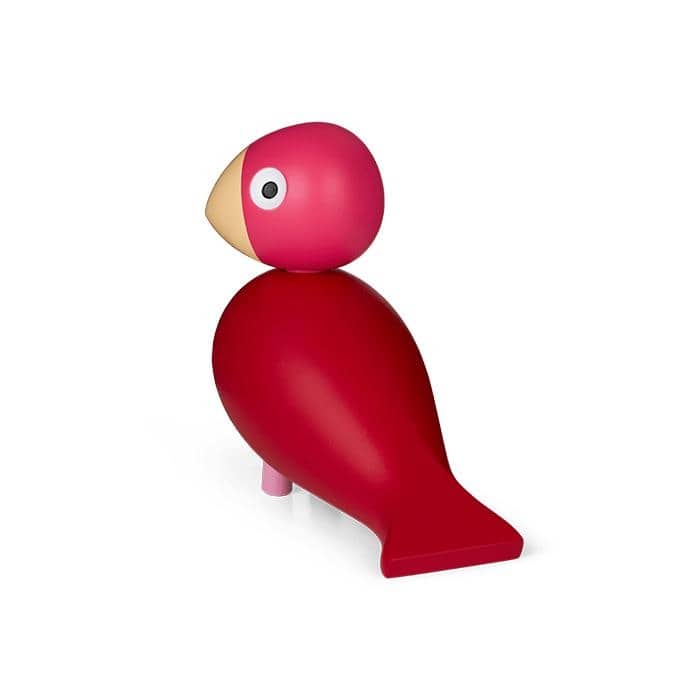 Kay Bojesen Year Bird Flora 2024, Pink - H: 4.9"