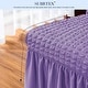 preview thumbnail 9 of 39, Subrtex Set-of-4 Stretch Dining Chair Cover Ruffle Skirt Slipcovers