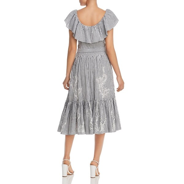 tory burch midi dress