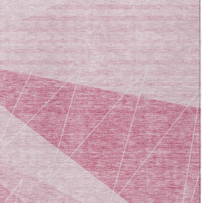 HomeRoots Geometric Transitional Rectangle Outdoor Rug