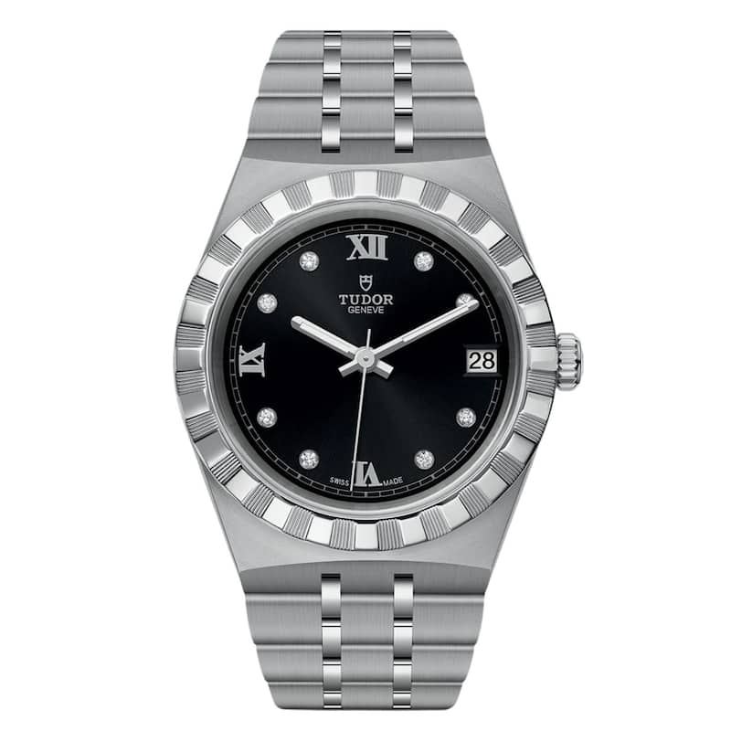 Tudor Women's Royal Black Dial Watch - M28400-0004 - One Size