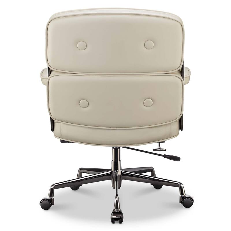 Lobby Chair with Lumbar Support Ergonomic Mid-Back Executive Chair