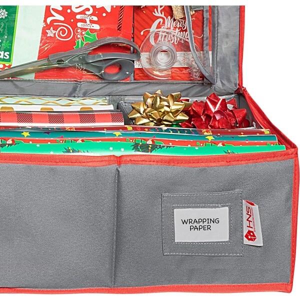 Wrapping paper storage bag best sale