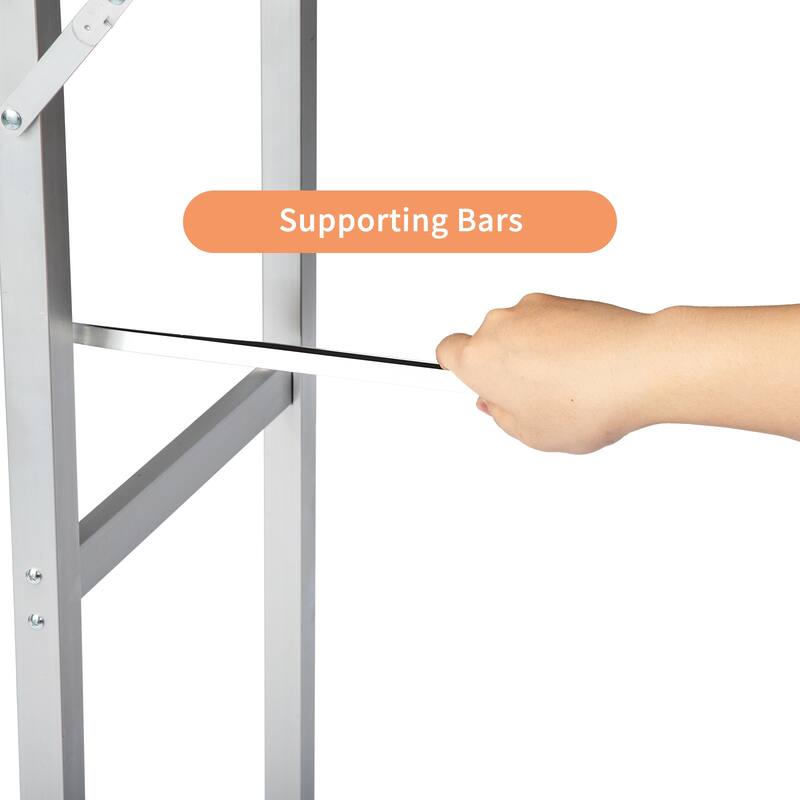 Lightweight Folding Table for Indoor Outdoor Parties and Exhibits