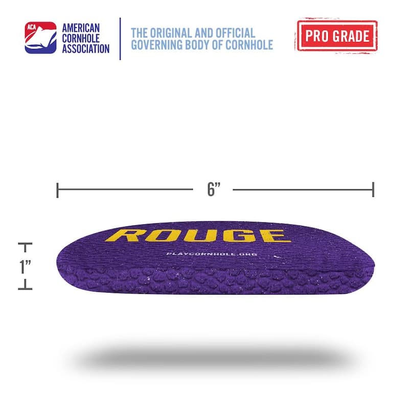 Baton Rouge Purple Dual Sided Cornhole Bags