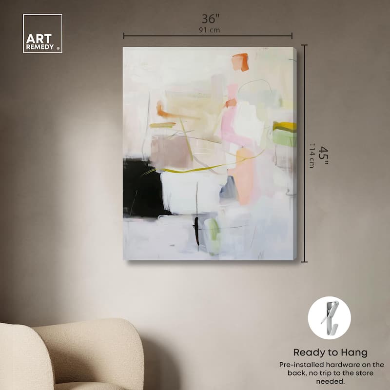 Vivid Obscurity Canvas by Art Remedy, Gallery Wrapped